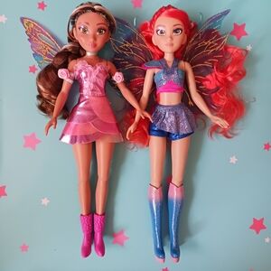 Lot of 2 Winx Club Dolls